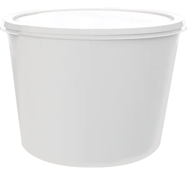 ROUND WHITE CONTAINER